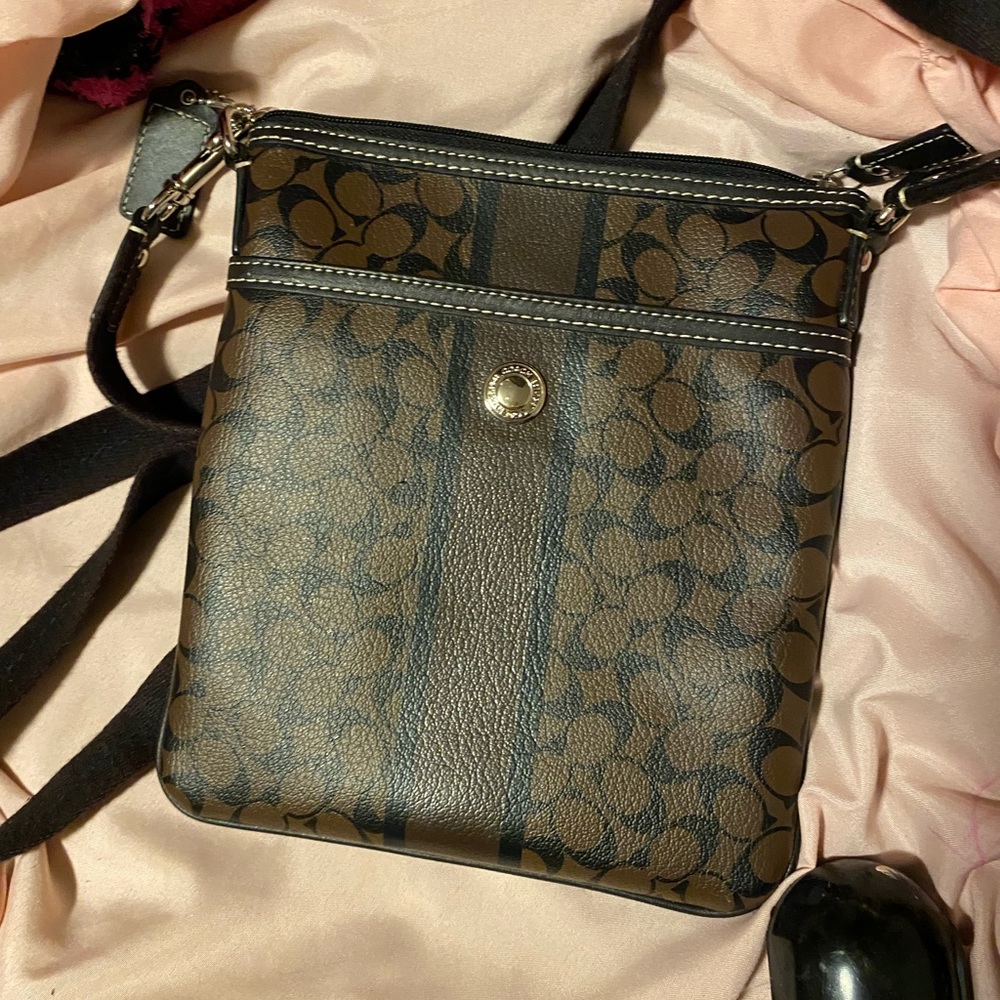 Coach cross body bag